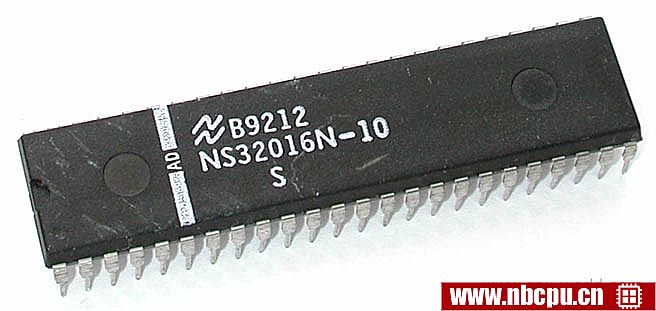 National Semiconductor NS32016N-10 (NS16032N-10)