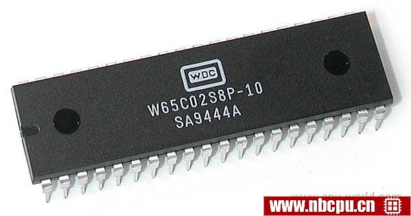 WDC W65C02S8P-10