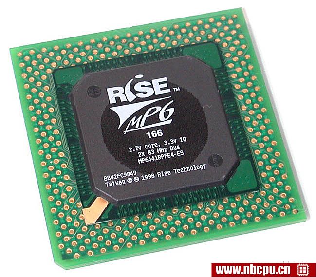 Rise Technology MP6 166 MHz - MP6441RPFE4-ES (2.7V 2x83 MHz)