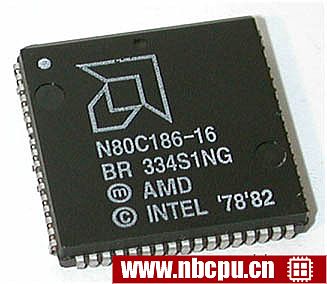 AMD N80C186-16