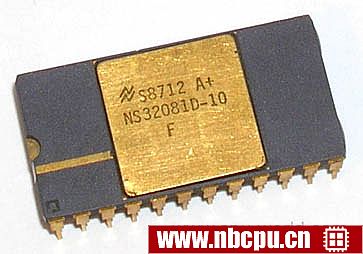 National Semiconductor NS32081D-10